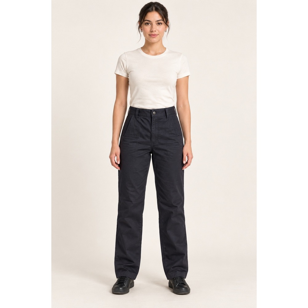 5.11 Tactical Womens Navy Blue Straight Leg Work Utility Pants Size 32 US 12